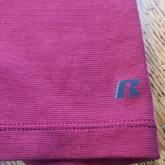 Russell 2XL Red Dri-Power Training Shirt | Men’s Sport Tee w/ Tech Fabric *Read* - Picture 5 of 8